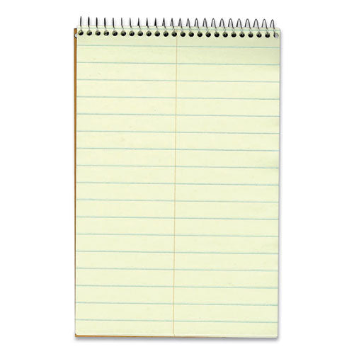 Ampad® Steno Pads, Pitman Rule, White Cover, 80 Green-tint 6 X 9 Sheets freeshipping - TVN Wholesale