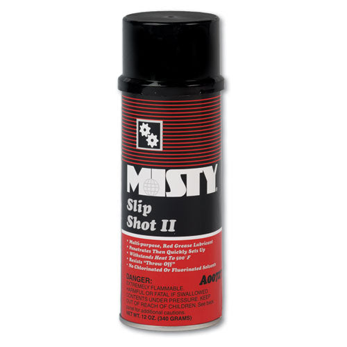 Misty® Slip Shot Ii Multipurpose Spray Lubricant, Aerosol Can, 12oz, 12-carton freeshipping - TVN Wholesale