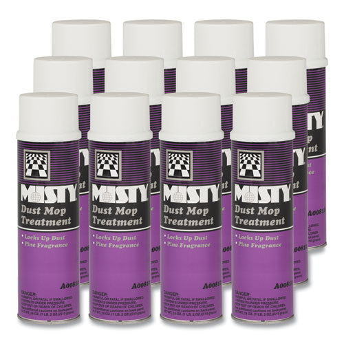 Misty® Dust Mop Treatment, Pine, 20 Oz Aerosol Spray, 12-carton freeshipping - TVN Wholesale