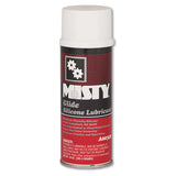 Misty® Glide Silicone Lubricant, Unscented, 10 Oz. Aerosol Can, 12-carton freeshipping - TVN Wholesale