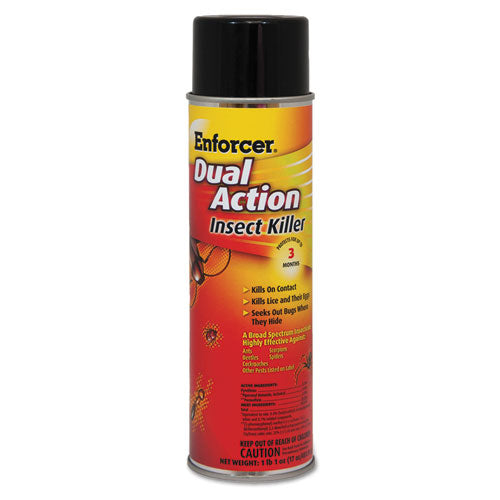 Enforcer® Dual Action Insect Killer, For Flying-crawling Insects, 17 Oz Aerosol freeshipping - TVN Wholesale