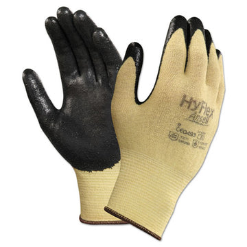 AnsellPro Hyflex Cr Gloves, Size 7, Yellow-black, Kevlar-nitrile, 24-pack freeshipping - TVN Wholesale