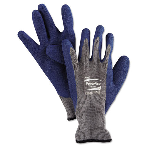 AnsellPro Powerflex Gloves, Blue-gray, Size 10, 1 Pair freeshipping - TVN Wholesale