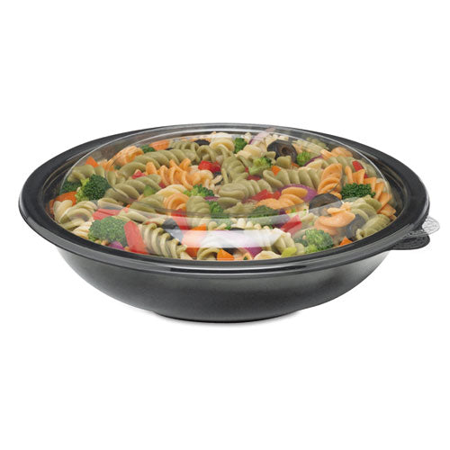 Anchor Packaging Crystal Classics Bowl, 32 Oz, 8.5" Diameter, 2.14"h, Black, 300-carton freeshipping - TVN Wholesale