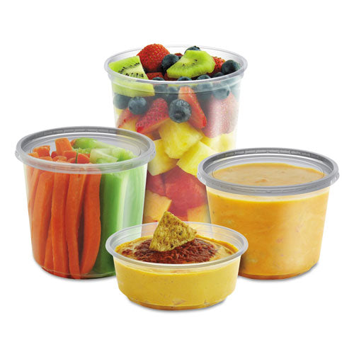 Anchor Packaging Microlite Deli Tub, 12 Oz, 4.56" Diameter X 2.67"h, Clear, 500-carton freeshipping - TVN Wholesale
