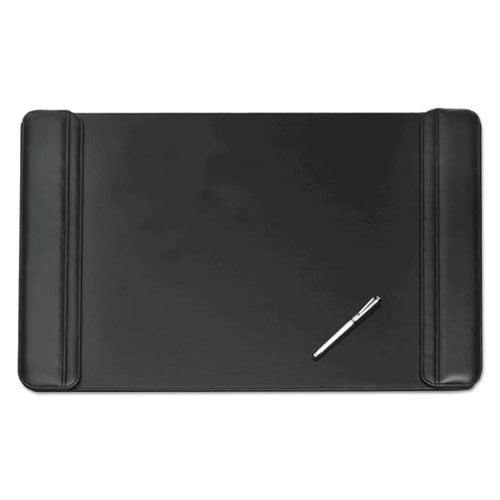 Artistic® Sagamore Desk Pad W-flip-open Side Panels, 38 X 24, Black freeshipping - TVN Wholesale