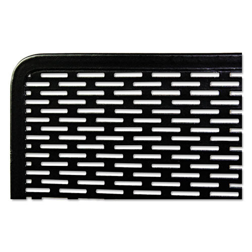 Artistic® Urban Collection Punched Metal Desktop File, 1 Section, Letter To Legal Size Files, 13" X 5.75" X 10.75", Black freeshipping - TVN Wholesale