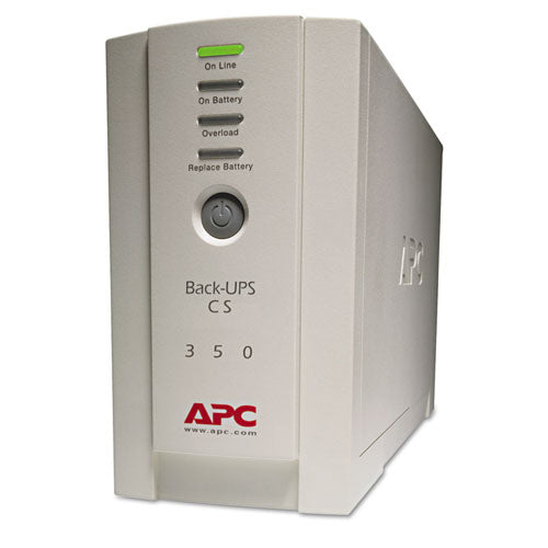 APC® Bk350 Back-ups Cs Battery Backup System, 6 Outlets, 350 Va, 1020 J freeshipping - TVN Wholesale
