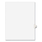 Avery® Preprinted Legal Exhibit Side Tab Index Dividers, Avery Style, 10-tab, 17, 11 X 8.5, White, 25-pack, (1017) freeshipping - TVN Wholesale
