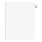Avery® Preprinted Legal Exhibit Side Tab Index Dividers, Avery Style, 10-tab, 52, 11 X 8.5, White, 25-pack, (1052) freeshipping - TVN Wholesale