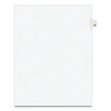 Avery® Preprinted Legal Exhibit Side Tab Index Dividers, Avery Style, 10-tab, 54, 11 X 8.5, White, 25-pack, (1054) freeshipping - TVN Wholesale