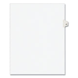 Avery® Preprinted Legal Exhibit Side Tab Index Dividers, Avery Style, 10-tab, 57, 11 X 8.5, White, 25-pack, (1057) freeshipping - TVN Wholesale