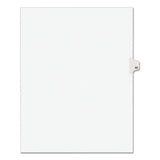 Avery® Preprinted Legal Exhibit Side Tab Index Dividers, Avery Style, 10-tab, 60, 11 X 8.5, White, 25-pack, (1060) freeshipping - TVN Wholesale