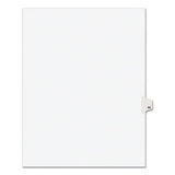 Avery® Preprinted Legal Exhibit Side Tab Index Dividers, Avery Style, 10-tab, 66, 11 X 8.5, White, 25-pack, (1066) freeshipping - TVN Wholesale