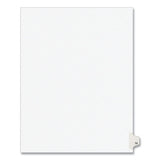 Avery® Preprinted Legal Exhibit Side Tab Index Dividers, Avery Style, 10-tab, 75, 11 X 8.5, White, 25-pack, (1075) freeshipping - TVN Wholesale