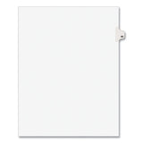 Avery® Preprinted Legal Exhibit Side Tab Index Dividers, Avery Style, 10-tab, 80, 11 X 8.5, White, 25-pack, (1080) freeshipping - TVN Wholesale