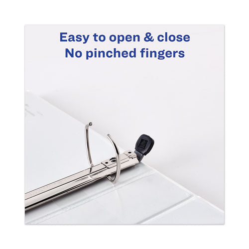 Avery® Heavy-duty View Binder With Durahinge, One Touch Ezd Rings-extra-wide Cover, 3 Ring, 1.5" Capacity, 11 X 8.5, White, (1319) freeshipping - TVN Wholesale