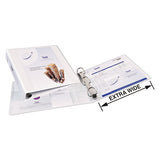 Avery® Heavy-duty View Binder With Durahinge, One Touch Ezd Rings-extra-wide Cover, 3 Ring, 1.5" Capacity, 11 X 8.5, White, (1319) freeshipping - TVN Wholesale