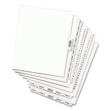 Avery® Preprinted Legal Exhibit Side Tab Index Dividers, Avery Style, 25-tab, 26 To 50, 11 X 8.5, White, 1 Set, (1331) freeshipping - TVN Wholesale