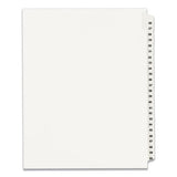 Avery® Preprinted Legal Exhibit Side Tab Index Dividers, Avery Style, 25-tab, 26 To 50, 11 X 8.5, White, 1 Set, (1331) freeshipping - TVN Wholesale