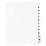 Avery® Preprinted Legal Exhibit Side Tab Index Dividers, Avery Style, 25-tab, 326 To 350, 11 X 8.5, White, 1 Set, (1343) freeshipping - TVN Wholesale