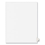 Avery® Preprinted Legal Exhibit Side Tab Index Dividers, Avery Style, 26-tab, Z, 11 X 8.5, White, 25-pack, (1426) freeshipping - TVN Wholesale