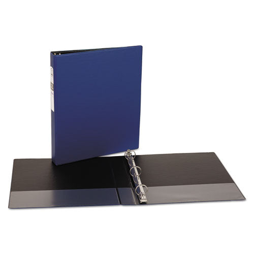 Avery® Economy Non-view Binder With Round Rings, 3 Rings, 1" Capacity, 11 X 8.5, Blue, (3300) freeshipping - TVN Wholesale