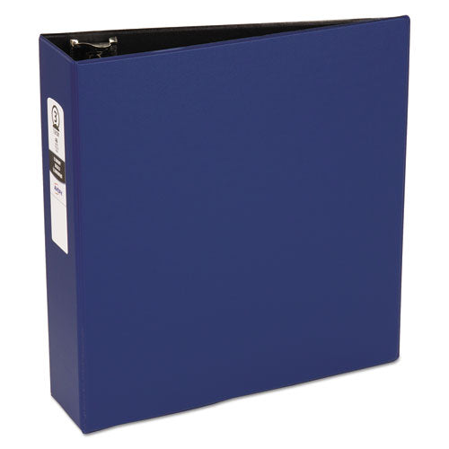 Avery® Economy Non-view Binder With Round Rings, 3 Rings, 3" Capacity, 11 X 8.5, Blue, (3601) freeshipping - TVN Wholesale