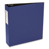 Avery® Economy Non-view Binder With Round Rings, 3 Rings, 3" Capacity, 11 X 8.5, Blue, (4600) freeshipping - TVN Wholesale