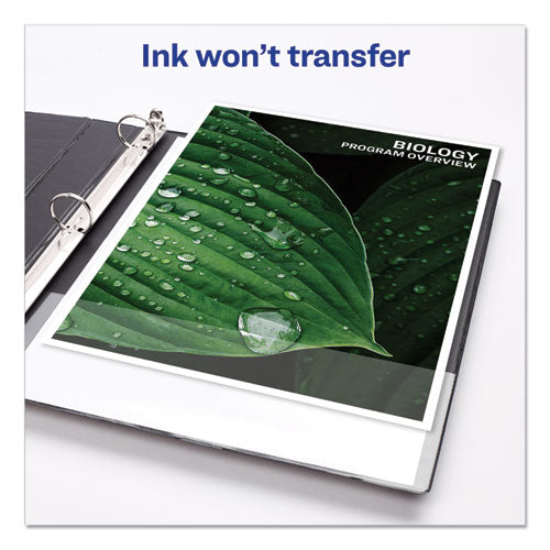 Avery® Economy Non-view Binder With Round Rings, 3 Rings, 3" Capacity, 11 X 8.5, Blue, (4600) freeshipping - TVN Wholesale