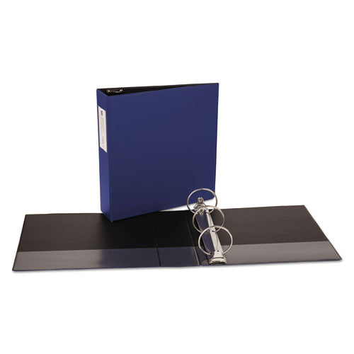 Avery® Economy Non-view Binder With Round Rings, 3 Rings, 3" Capacity, 11 X 8.5, Blue, (4600) freeshipping - TVN Wholesale