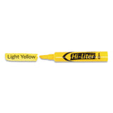 Avery® Hi-liter Desk-style Highlighters, Yellow Ink, Chisel Tip, Yellow-black Barrel, Dozen freeshipping - TVN Wholesale