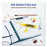 Avery® Hi-liter Desk-style Highlighters, Yellow Ink, Chisel Tip, Yellow-black Barrel, Dozen freeshipping - TVN Wholesale