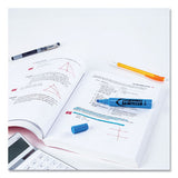 Avery® Hi-liter Desk-style Highlighters, Light Blue Ink, Chisel Tip, Light Blue-black Barrel, Dozen freeshipping - TVN Wholesale