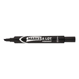 Avery® Marks A Lot Large Desk-style Permanent Marker, Broad Chisel Tip, Green, Dozen (8885) freeshipping - TVN Wholesale