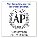 Avery® Marks A Lot Large Desk-style Permanent Marker, Broad Chisel Tip, Blue, Dozen (8886) freeshipping - TVN Wholesale