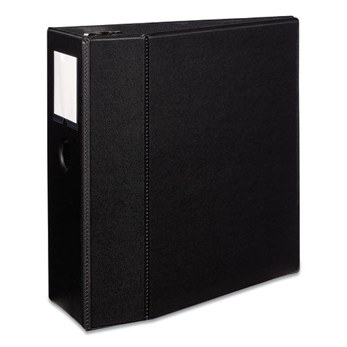 Avery® Durable Non-view Binder With Durahinge And Ezd Rings, 3 Rings, 5" Capacity, 11 X 8.5, Black, (8901) freeshipping - TVN Wholesale