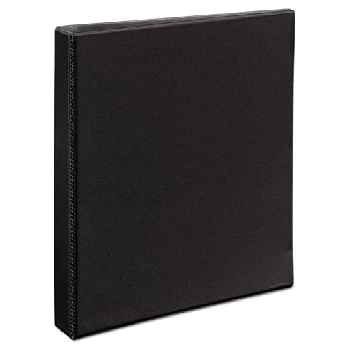 Avery® Durable View Binder With Durahinge And Ezd Rings, 3 Rings, 1" Capacity, 11 X 8.5, Black, (9300) freeshipping - TVN Wholesale