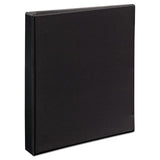 Avery® Durable View Binder With Durahinge And Ezd Rings, 3 Rings, 1" Capacity, 11 X 8.5, Black, (9300) freeshipping - TVN Wholesale