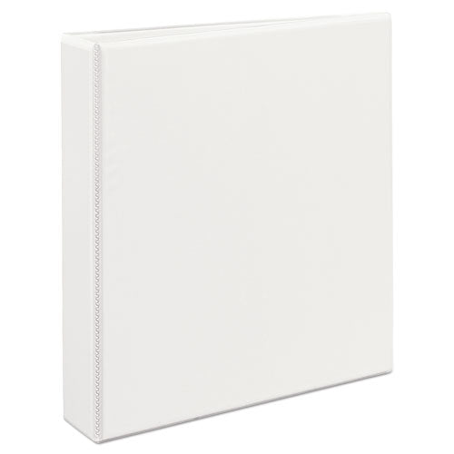 Avery® Durable View Binder With Durahinge And Ezd Rings, 3 Rings, 1.5" Capacity, 11 X 8.5, White, (9401) freeshipping - TVN Wholesale