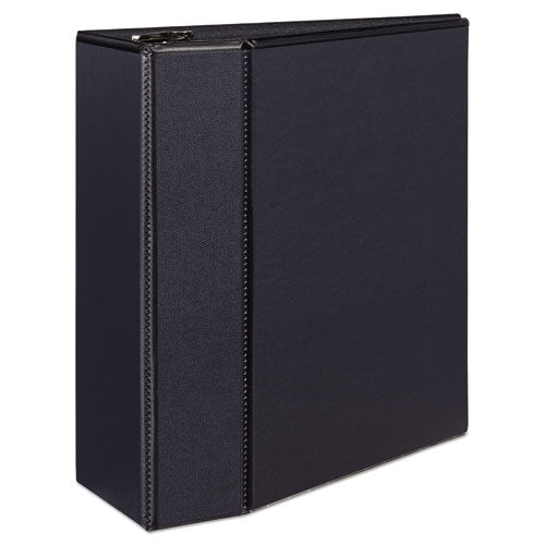 Avery® Durable View Binder With Durahinge And Ezd Rings, 3 Rings, 5" Capacity, 11 X 8.5, Black, (9900) freeshipping - TVN Wholesale