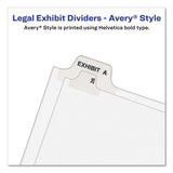 Avery® Preprinted Legal Exhibit Side Tab Index Dividers, Avery Style, 26-tab, 26 To 50, 11 X 8.5, White, 1 Set freeshipping - TVN Wholesale