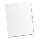 Avery® Preprinted Legal Exhibit Side Tab Index Dividers, Avery Style, 26-tab, 51 To 75, 11 X 8.5, White, 1 Set freeshipping - TVN Wholesale