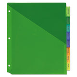 Avery® Insertable Big Tab Plastic 1-pocket Dividers, 8-tab, 11.13 X 9.25, Assorted, 1 Set freeshipping - TVN Wholesale