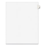Avery® Preprinted Legal Exhibit Side Tab Index Dividers, Avery Style, 10-tab, 2, 11 X 8.5, White, 25-pack freeshipping - TVN Wholesale