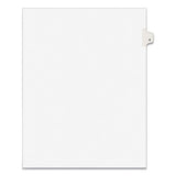 Avery® Preprinted Legal Exhibit Side Tab Index Dividers, Avery Style, 10-tab, 4, 11 X 8.5, White, 25-pack freeshipping - TVN Wholesale