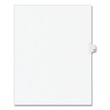 Avery® Preprinted Legal Exhibit Side Tab Index Dividers, Avery Style, 10-tab, 11, 11 X 8.5, White, 25-pack freeshipping - TVN Wholesale