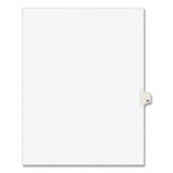 Avery® Preprinted Legal Exhibit Side Tab Index Dividers, Avery Style, 10-tab, 15, 11 X 8.5, White, 25-pack freeshipping - TVN Wholesale