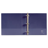 Avery® Durable View Binder With Durahinge And Slant Rings, 3 Rings, 1.5" Capacity, 11 X 8.5, Blue freeshipping - TVN Wholesale
