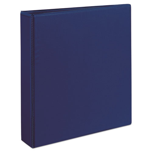 Avery® Durable View Binder With Durahinge And Slant Rings, 3 Rings, 1.5" Capacity, 11 X 8.5, Blue freeshipping - TVN Wholesale